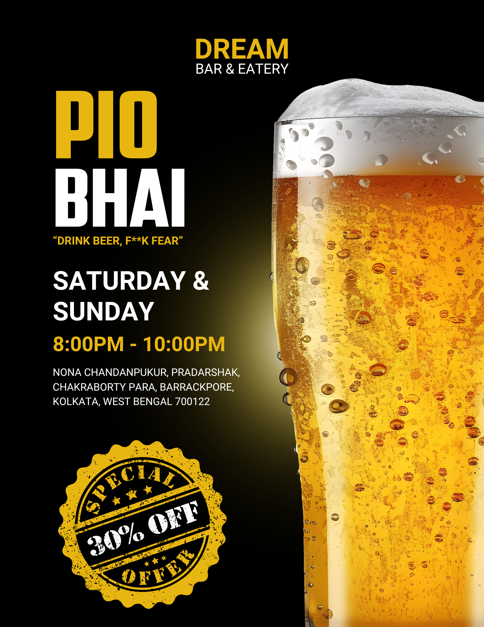 Dream Bar - Pio Bhai