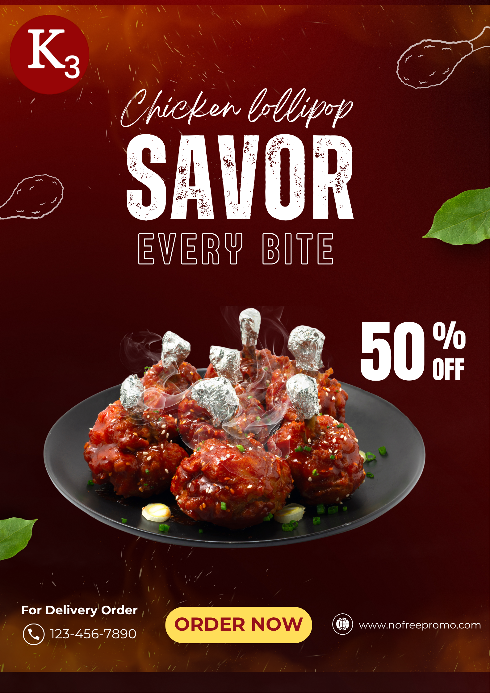 K3 - Chicken Lollipop Promo